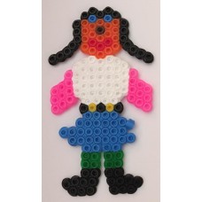 Girl 2 Design Bead Craft