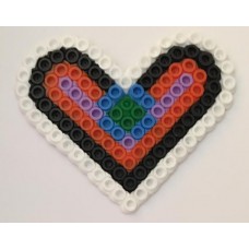 Heart 5 Bead Design Craft