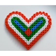 Heart 1 Bead Design Craft