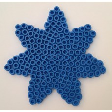 Blue Star Design Bead Craft