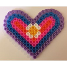 Heart 7 Bead Design Craft