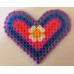 Assorted Set Heart Design Bead Crafts